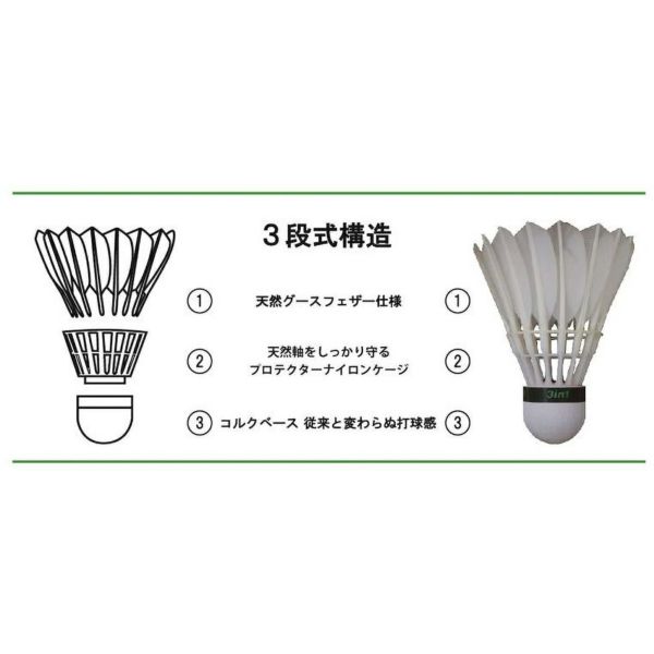 トマスカップ/THOMASCUP】バドミントンシャトルコック