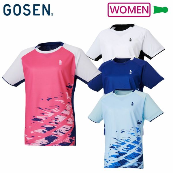 GAME SHIRTS ゴーセン ゲームシャツ レディース T2443 GOSEN 2024gofw