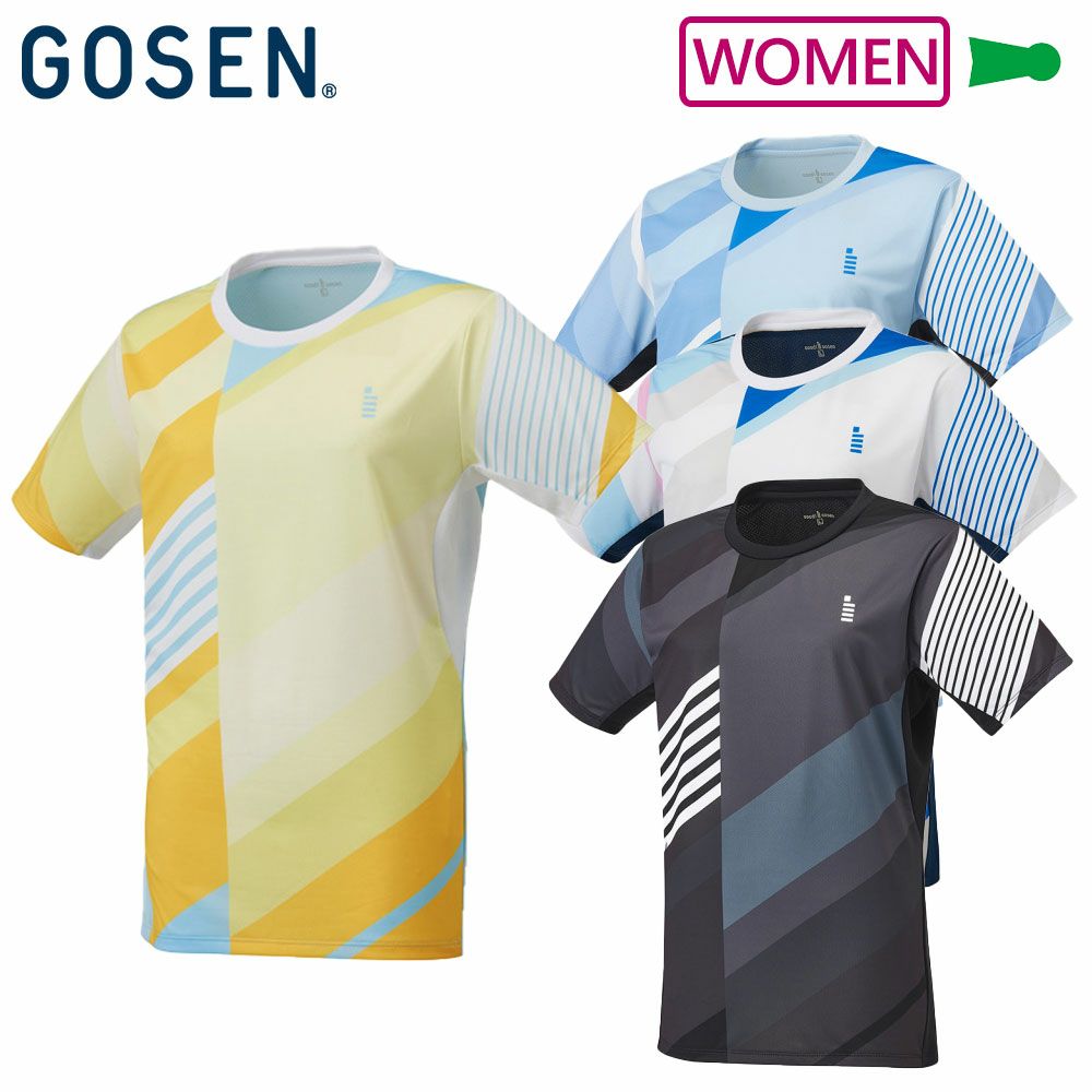 ゴーセン ゲームシャツ レディース T2451 GOSEN 2024gofw