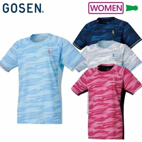 GAME SHIRTS ゴーセン ゲームシャツ レディース T2453 GOSEN 2024gofw