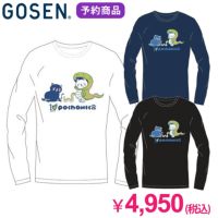 【予約販売】GOSEN ぽちゃ猫干支ロングスリーブTシャツ ユニ  ゴーセン NPT64