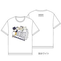 【予約販売】GOSEN ぽちゃ猫バドミントンTシャツ ユニ  ゴーセン NPT63