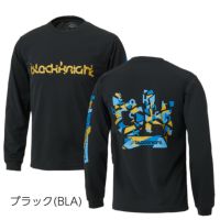 black knight ドライロングTシャツ ブラックナイト ユニ T-4200U バドミントン 2024bkfw