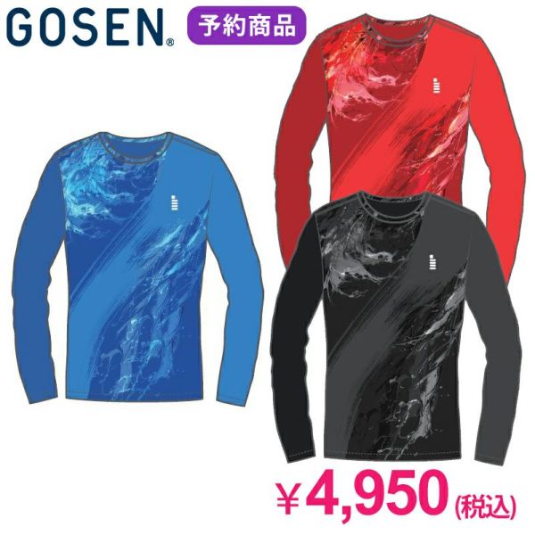 【予約販売】GOSEN 限定モデル ユニ ロングスリーブTシャツ JPT54 ゴーセン