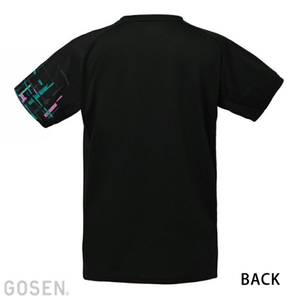 【新品】【L】GOSEN ゲームシャツ ユニフォーム ユニ 男女兼用 GOSEN ゴーセン バドミントン ゲームシャツ T2451 レディース