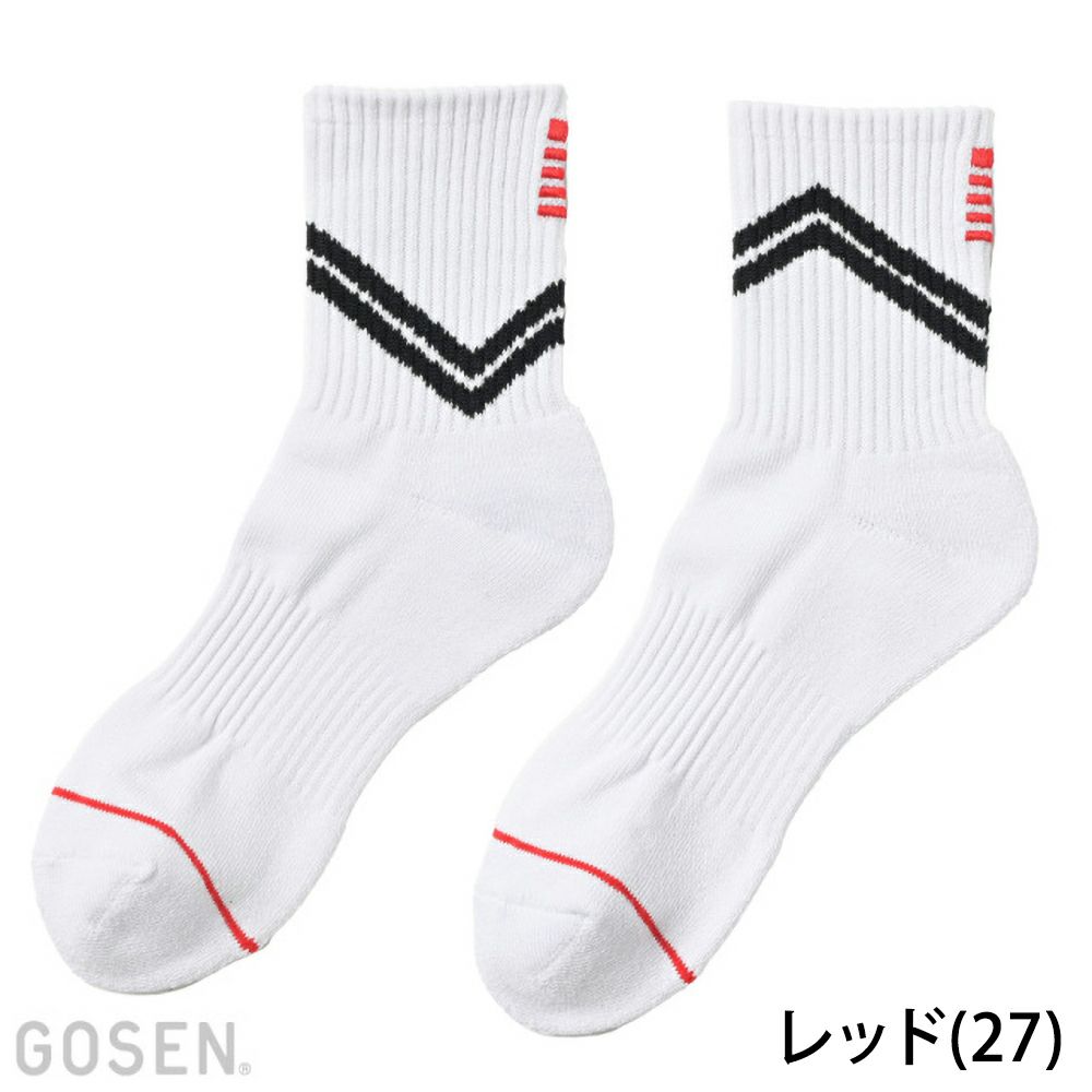 ユニ ミドルソックス F2512 ゴーセン