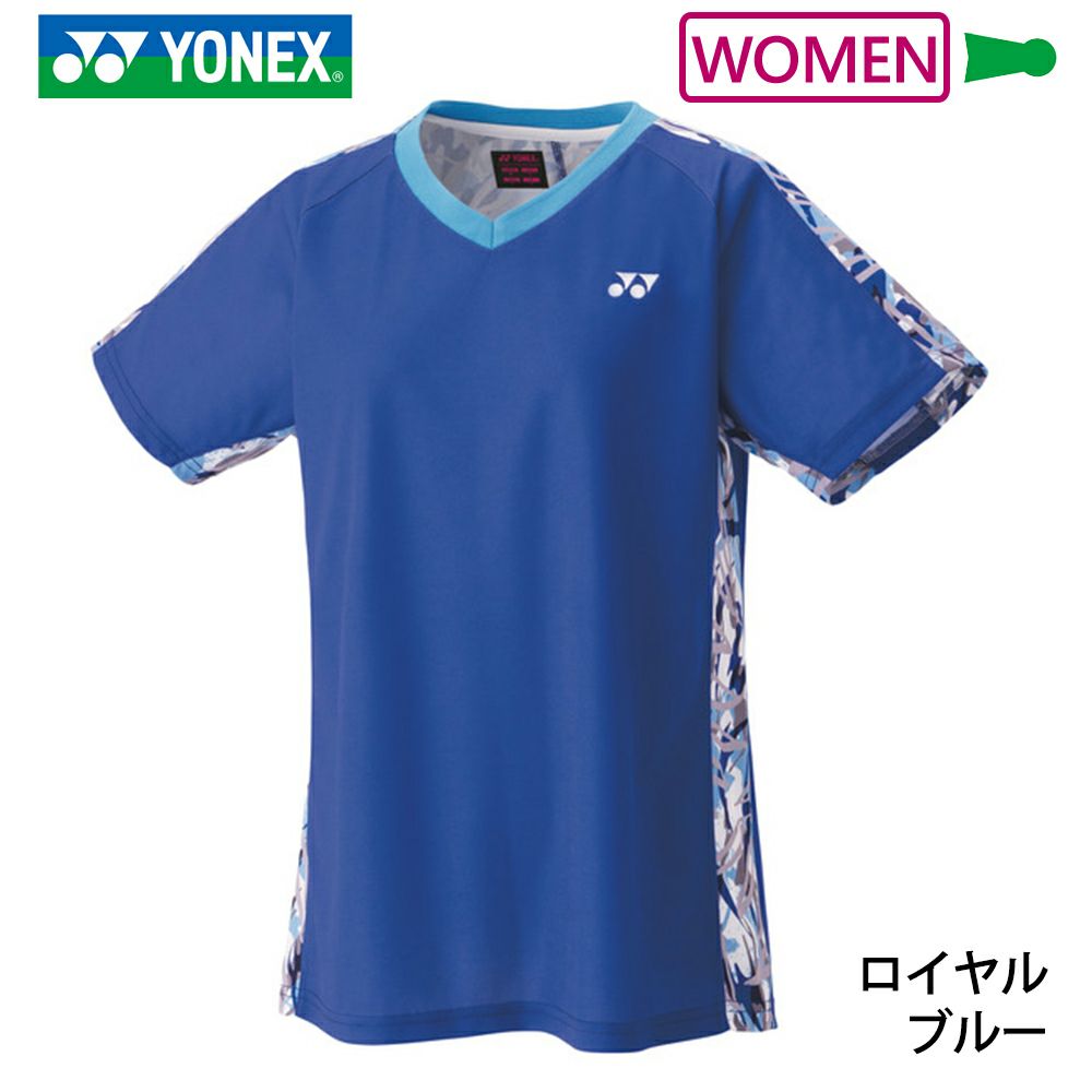 YONEX ヨネックス レディースゲームシャツ 20764 紺色 Lサイズ YONEX