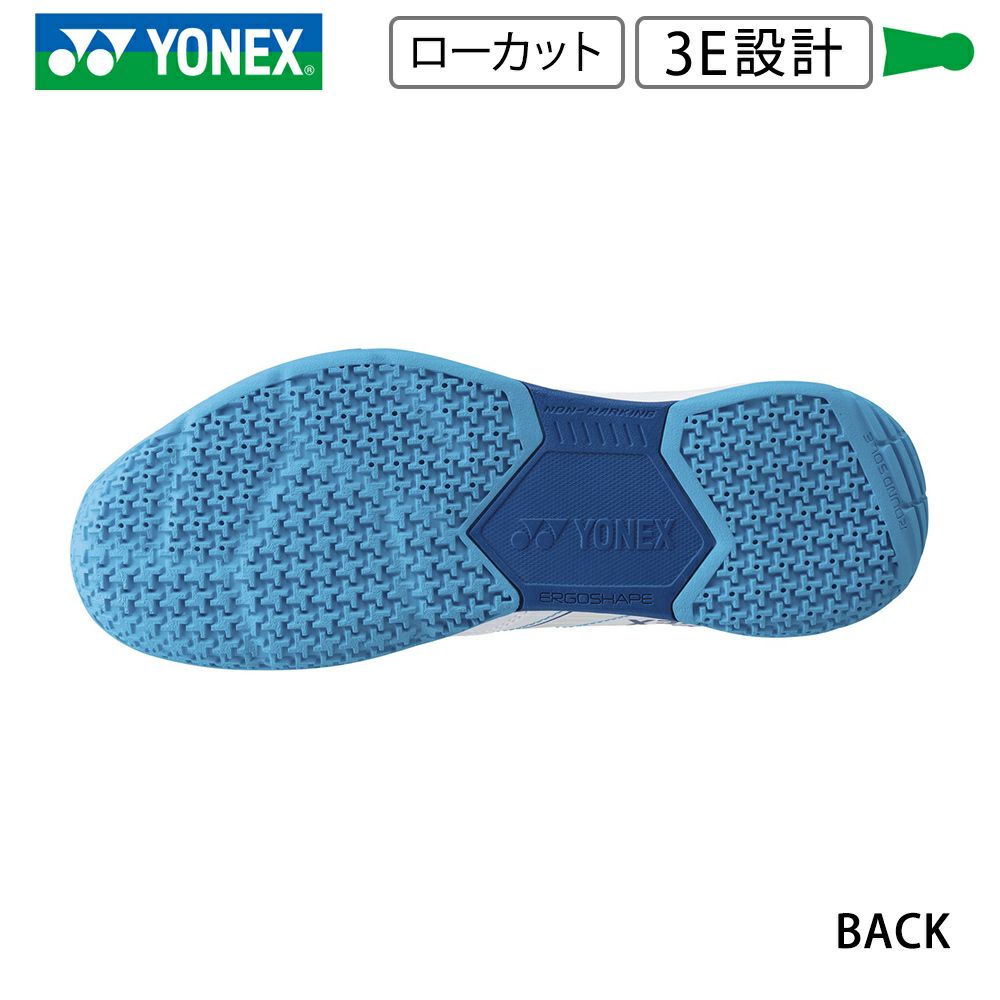 バドミントン シューズ ヨネックス パワークッションストライダーフロー SHBSF1 3E ローカット