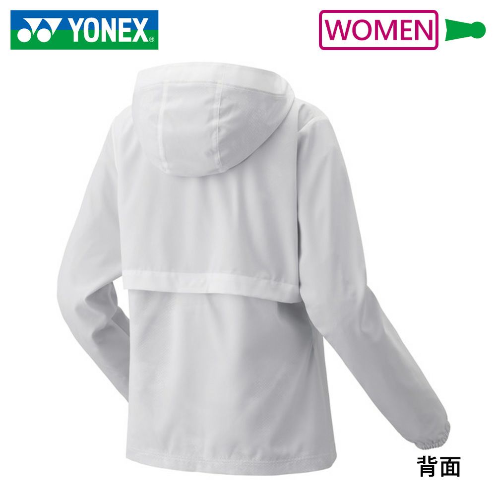 ウィメンズ裏地付ウォームアップパーカー（フィットスタイル） 57091 ヨネックス